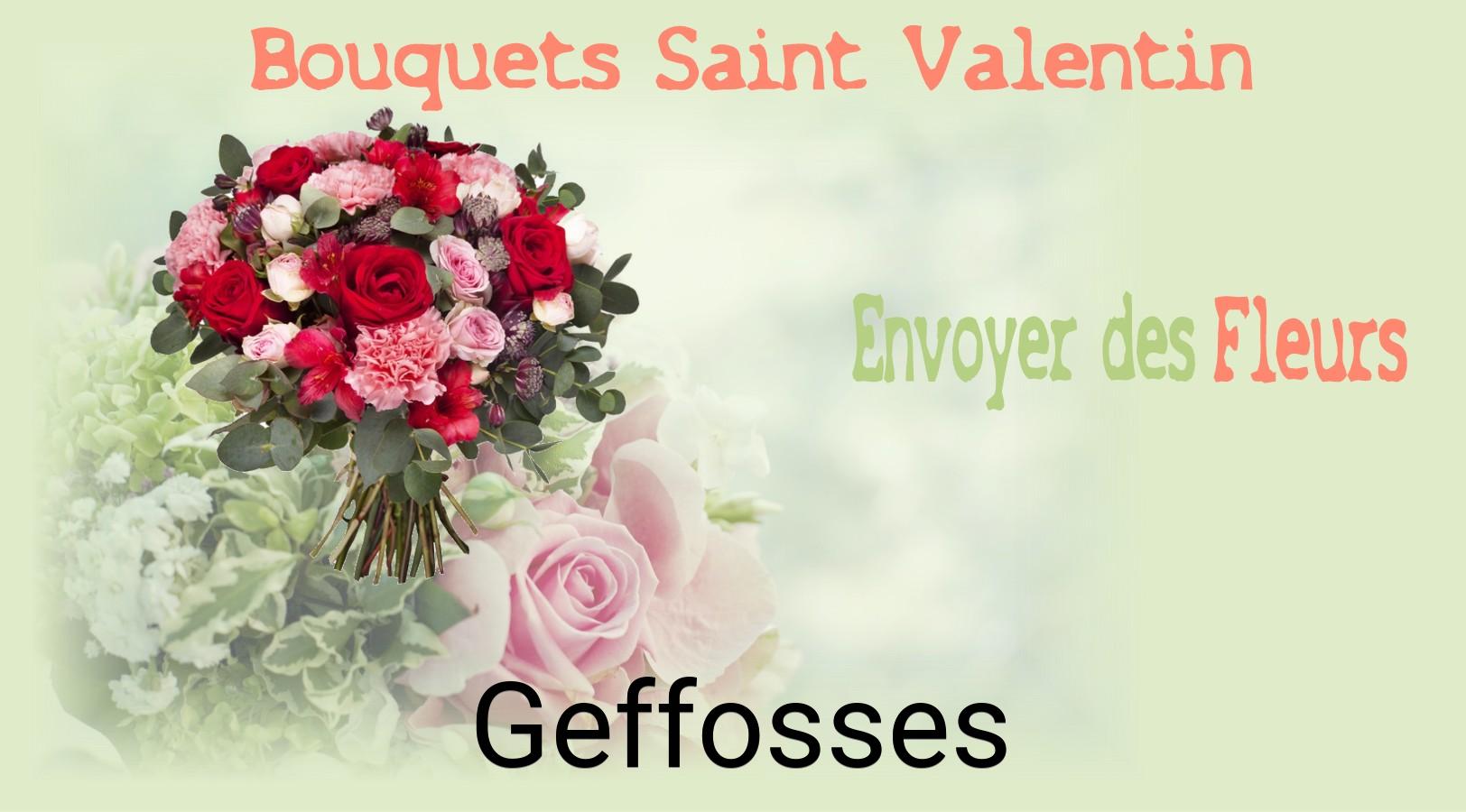 Roses de Saint-Valentin livrées à Geffosses